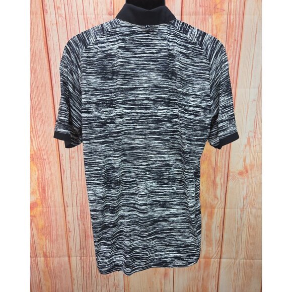 Under Armour Large Mens Iso-Chill Polo Shirt Striped - Picture 2 of 8